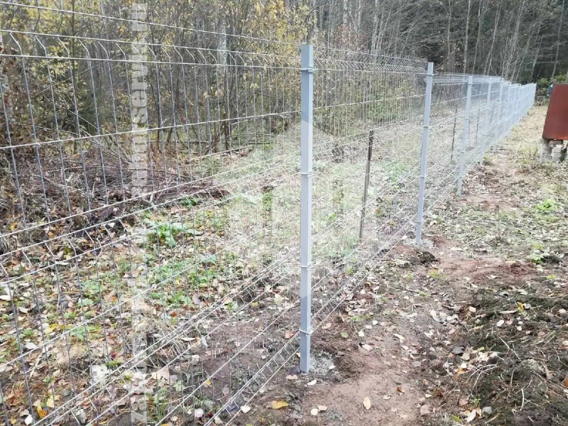 3Д оцинкованный забор 90 метров