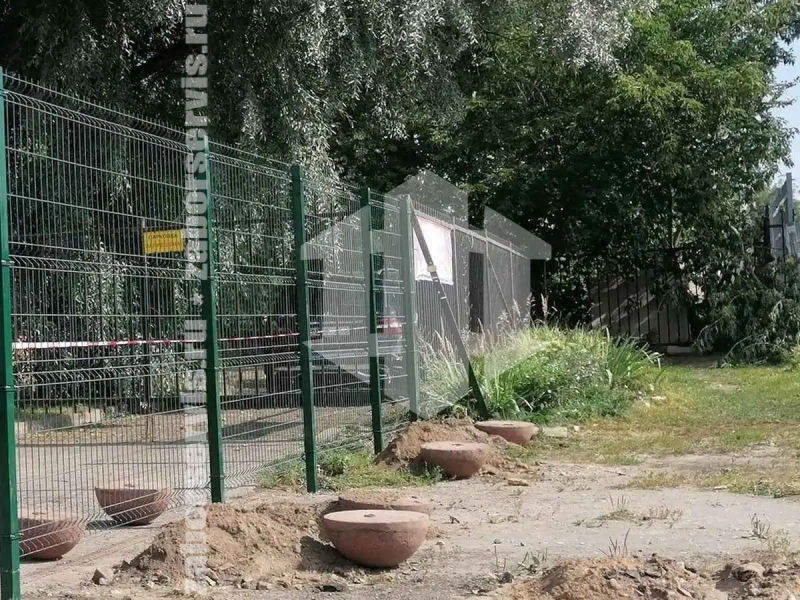 Секционный 3D забор 50 метров