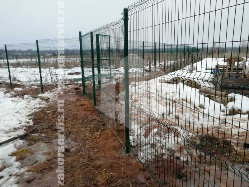 3D заборы 70 метров высота 1,5м 4мм
